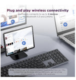 LENOVO 700 MODERN MULTI-DEVICE WIRELESS KEYBOARD LUNA GREY