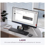 LENOVO 700 MODERN MULTI-DEVICE WIRELESS KEYBOARD LUNA GREY