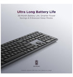 LENOVO 700 MODERN MULTI-DEVICE WIRELESS KEYBOARD LUNA GREY