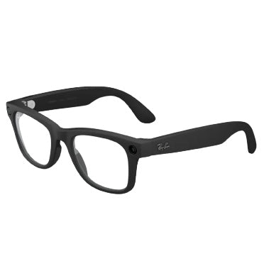 RAY-BAN META - WAYFARER (GEN2) REGULAR MATTE BLACK/CLEAR