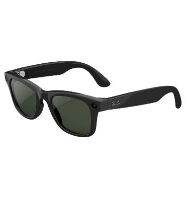 RAY-BAN META - WAYFARER (GEN2) LARGE SHINY BLACK/TRANSITIONS GRAPHITE GREEN