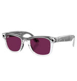 RAY-BAN META - WAYFARER (GEN2) REGULAR MATTE TRANSPARENT/TRANSITIONS RUBY LIMITED EDITION