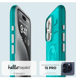 IPHONE 15 PRO PREMIUM CLASSIC C1 MAGFIT CASE BONDI BLUE | SPIGEN
