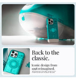 IPHONE 15 PRO PREMIUM CLASSIC C1 MAGFIT CASE BONDI BLUE | SPIGEN