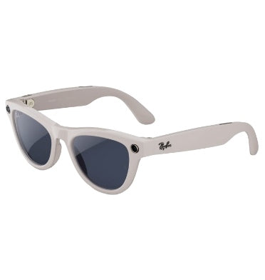RAY-BAN META - SKYLER (GEN2) REGULAR SHINY CHALKY GREY/TRANSITIONS SAPPHIRE