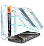 IPHONE 15 PRO MAX PREMIUM TEMPERED GLASS SCREEN PROTECTOR 2PK | SPIGEN