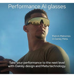 OAKLEY META VANGUARD ATHLETIC SMART GLASSES BLACK/PRIZM 24K