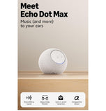 AMAZON ECHO DOT MAX GLACIER WHITE (2025)