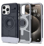 IPHONE 15 PRO MAX PREMIUM CLASSIC C1 MAGFIT CASE GRAPHITE | SPIGEN