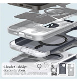 IPHONE 15 PRO MAX PREMIUM CLASSIC C1 MAGFIT CASE GRAPHITE | SPIGEN