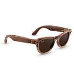 RAY-BAN META - SKYLER (GEN2) REGULAR SHINY TRANSPARENT PEACH/TRANSITIONS BROWN LIMITED EDITION