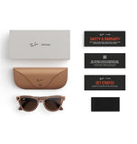 RAY-BAN META - SKYLER (GEN2) REGULAR SHINY TRANSPARENT PEACH/TRANSITIONS BROWN LIMITED EDITION