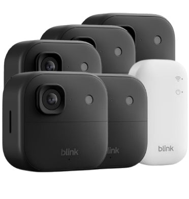 BLINK XT5 2K+ OUTDOOR/INDOOR WIRELESS SMART SECURITY CAMERA BLACK 5PK
