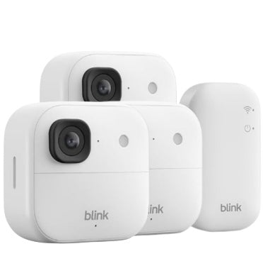 BLINK XT5 2K+ OUTDOOR/INDOOR WIRELESS SMART SECURITY CAMERA WHITE 3PK
