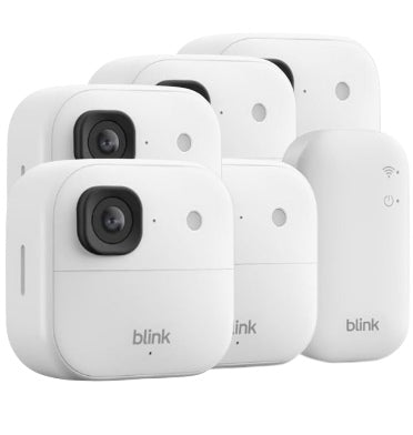 BLINK XT5 2K+ OUTDOOR/INDOOR WIRELESS SMART SECURITY CAMERA WHITE 5PK