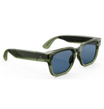 META GLASSES FURY STANDARD RACING GREEN/LIGHT BLUE ATLANTIC