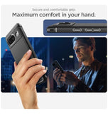 GOOGLE PIXEL 8 PREMIUM RUGGED ARMOR CASE BLACK | SPIGEN