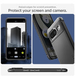 GOOGLE PIXEL 8 PREMIUM RUGGED ARMOR CASE BLACK | SPIGEN