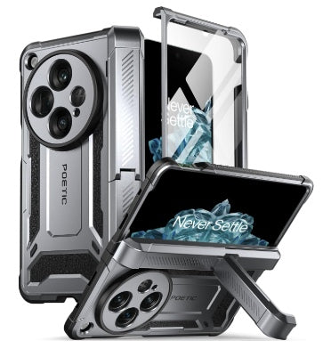 ONEPLUS OPEN PREMIUM FULL BODY RUGGED SPARTAN SERIES CASE GUNMETAL | POETIC