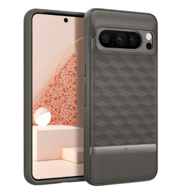 GOOGLE PIXEL 8 PRO PREMIUM PARALLAX SERIES CASE ASH GRAY | CASEOLOGY