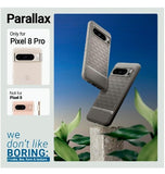GOOGLE PIXEL 8 PRO PREMIUM PARALLAX SERIES CASE ASH GRAY | CASEOLOGY