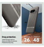 GOOGLE PIXEL 8 PRO PREMIUM PARALLAX SERIES CASE ASH GRAY | CASEOLOGY