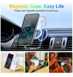 SAMSUNG GALAXY S23 FE PREMIUM MAGSAFE CASE CLEAR | MEIFIGNO