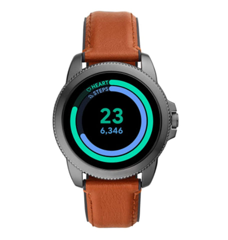 Fossil Always On Display FOSSIL GEN 5E SMARTWATCH BLACK SILICONE