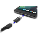 USB-C TO MICRO USB ADAPTER 2PK BLACK | TECHMATTE