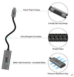 USB-C TO HDMI 4K ADAPTER NYLON BRAIDED CABLE BLACK | UNI