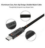 USB-C TO USB-C 100W PD FAST CHARGING CABLE 3M BRAIDED BLACK | UNI