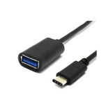 USB-C TO USB 3.0 OTG CABLE BLACK | ELUCTO