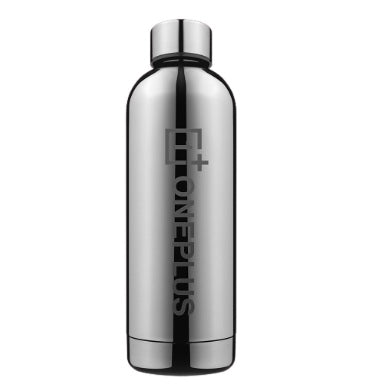 ONEPLUS STAINLESS STEEL HOT COLD FLASK 500ML SILVER/GRAY ASH
