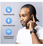 MOBVOI WIRELESS GESTURE EARBUDS BLACK