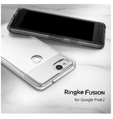 GOOGLE PIXEL PREMIUM FUSION CASE CRYSTAL CLEAR RINGKE – ZEEK