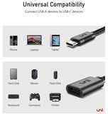 USB-C THUNDERBOLT TO USB ADAPTOR CABLE 2PK | UNI