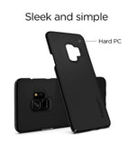 SAMSUNG GALAXY S9 PREMIUM THIN FIT CASE BLACK | SPIGEN