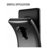 HTC U12+ PREMIUM SLIM FIT KARBON SHIELD CASE BLACK | POETIC