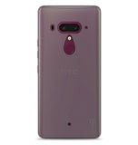HTC U12+ SLIM FLEXIBLE SOFT TPU CASE CLEAR | COVERON