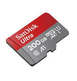 SANDISK ULTRA 200GB MICROSD MEMORY CARD WITH ADAPTER