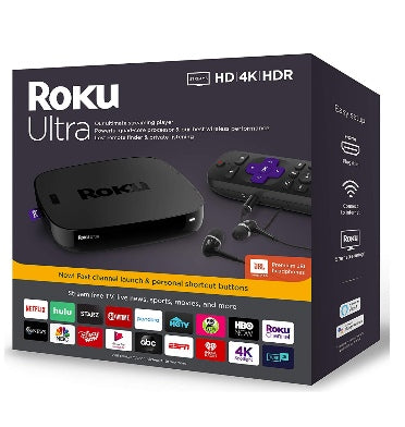 ROKU ULTRA 4K/HDR UHD STREAMING MEDIA PLAYER 4670R (2019)