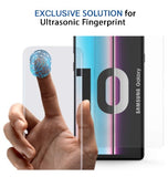 SAMSUNG GALAXY S10+ TEMPERED SCREEN PROTECTOR 3D CURVED DOME GLASS | WHITESTONE