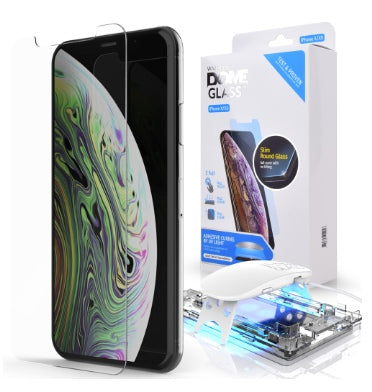 IPHONE XS TEMPERED SCREEN PROTECTOR DOME GLASS | WHITESTONE