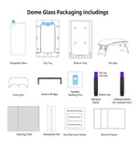 IPHONE XS TEMPERED SCREEN PROTECTOR DOME GLASS | WHITESTONE