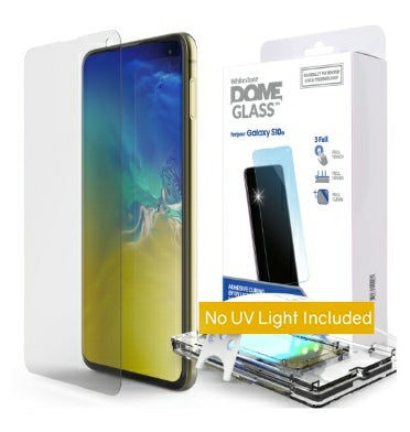 SAMSUNG GALAXY S10E TEMPERED SCREEN PROTECTOR DOME GLASS REPLACEMENT KIT | WHITESTONE