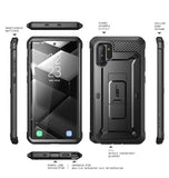 SAMSUNG GALAXY NOTE 10 FULL BODY RUGGED PROTECTIVE CASE BLACK | SUPCASE