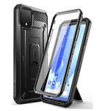 GOOGLE PIXEL 4 FULL BODY RUGGED PROTECTIVE CASE WITH SCREEN PROTECTOR BLACK | SUPCASE