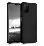 XIAOMI POCO M3 PREMIUM SOFT FLEXIBLE TPU CASE MATTE BLACK | KWMOBILE