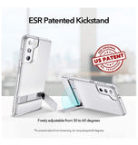 SAMSUNG GALAXY S21+ PREMIUM SLIM METAL KICKSTAND CASE CLEAR | ESR