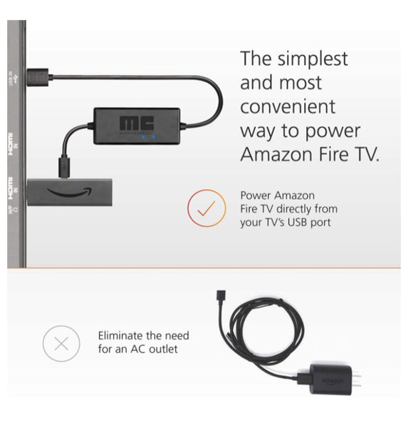 AMAZON FIRE TV USB POWER CABLE ZEEK